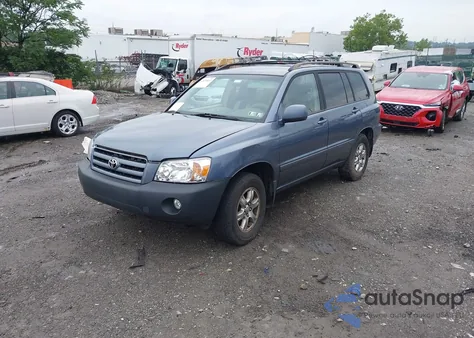 2006 Toyota Highlander V6 из США, поврежденный, VIN JTEDP21A860091541
